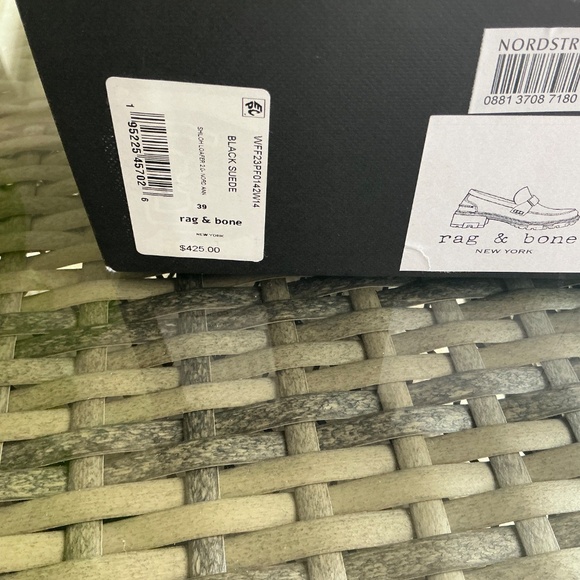 RAG AND BONE SHILOH SUEDE LOAFER SIZE 39 (9) - Picture 5 of 5